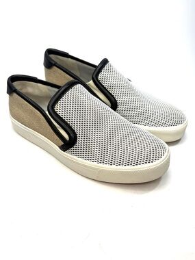 Vince Leather Two Tone Trainers | 6.5